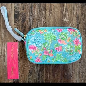 NWT Lilly Pulitzer x Disney Wristlet